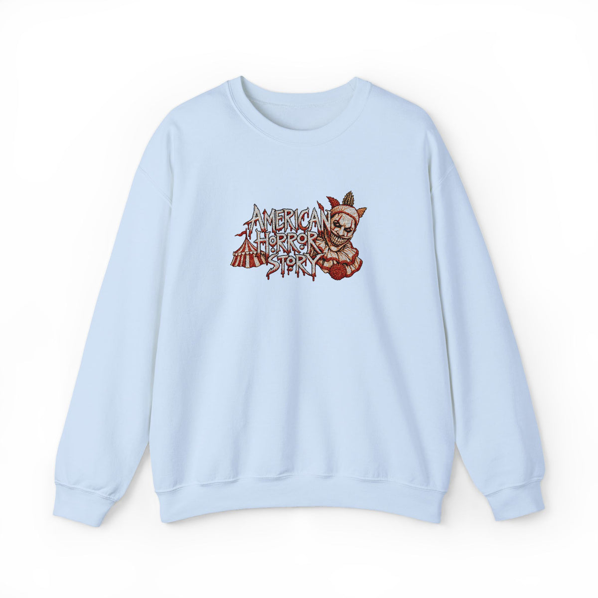 Twisty the Clown Crewneck Sweatshirt (Embroidery)