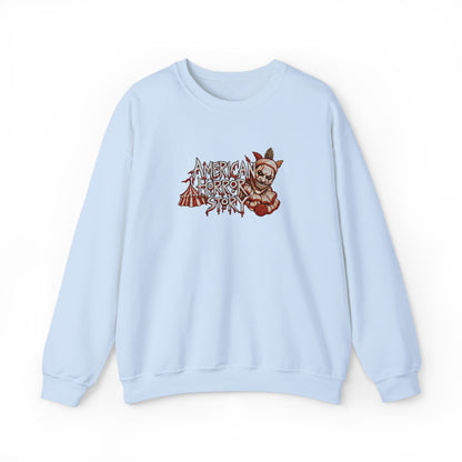 Twisty the Clown Crewneck Sweatshirt (Embroidery)
