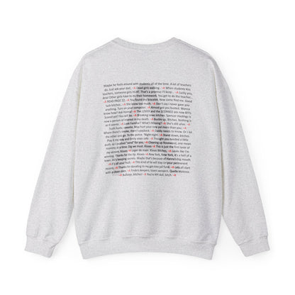 Your Favorite Liar Aria's Txts Crewneck Sweatshirt