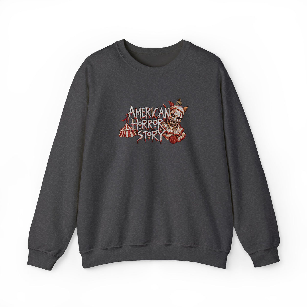 Twisty the Clown Crewneck Sweatshirt (Embroidery)