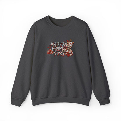 Twisty the Clown Crewneck Sweatshirt (Embroidery)