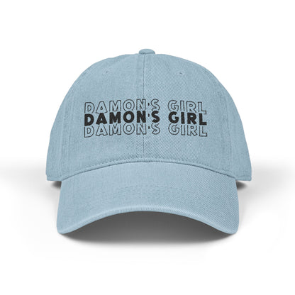 Damon's Girl Denim Hat (Embroidery)