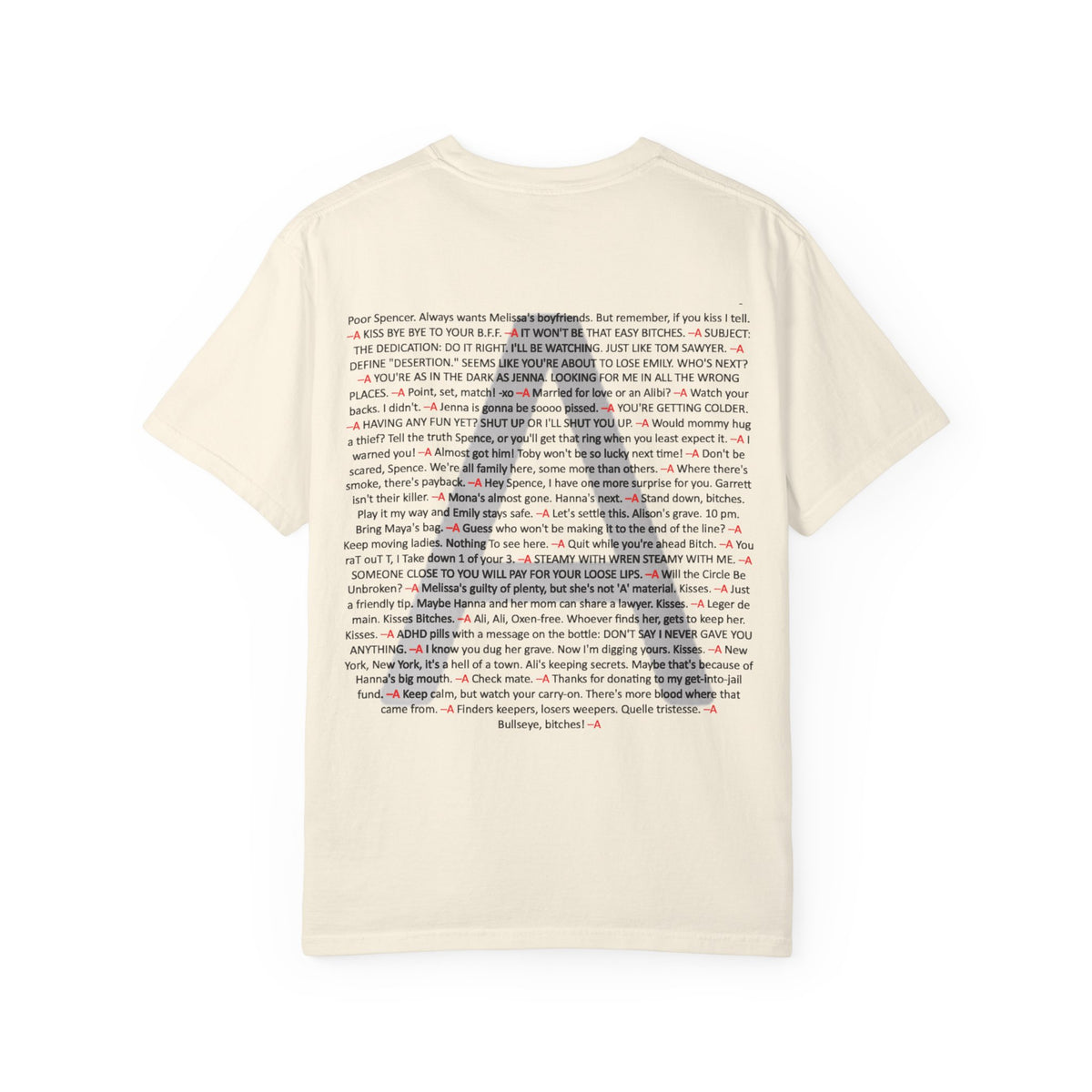 Your Favorite Liar Spencer's Txt Msgs T-Shirt