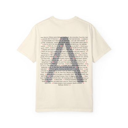 Your Favorite Liar Spencer's Txt Msgs T-Shirt