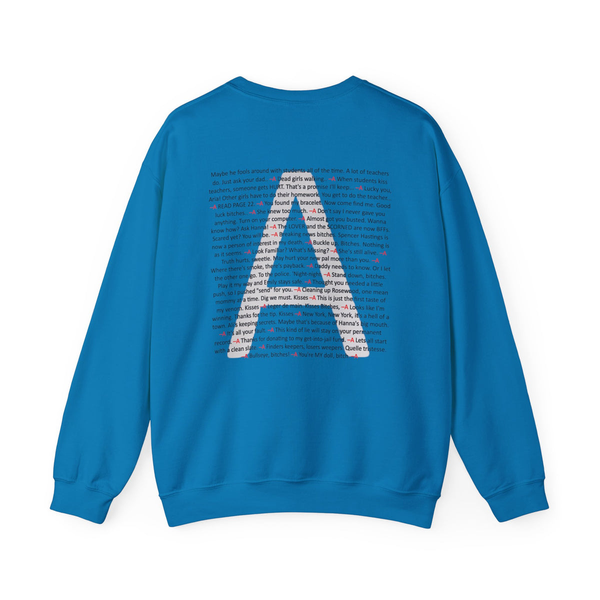 Your Favorite Liar Aria's Txts Crewneck Sweatshirt