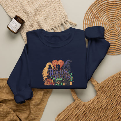 Hocus Pocus Crewneck Sweatshirt (Embroidery)