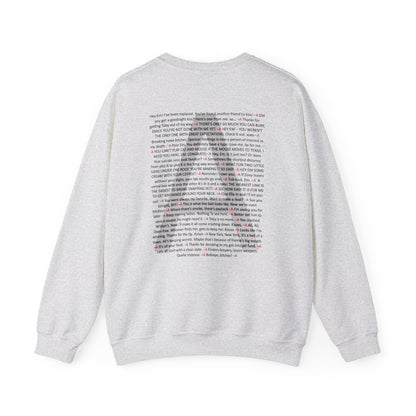Your Favorite Liar Emily's Txts Crewneck Sweatshirt