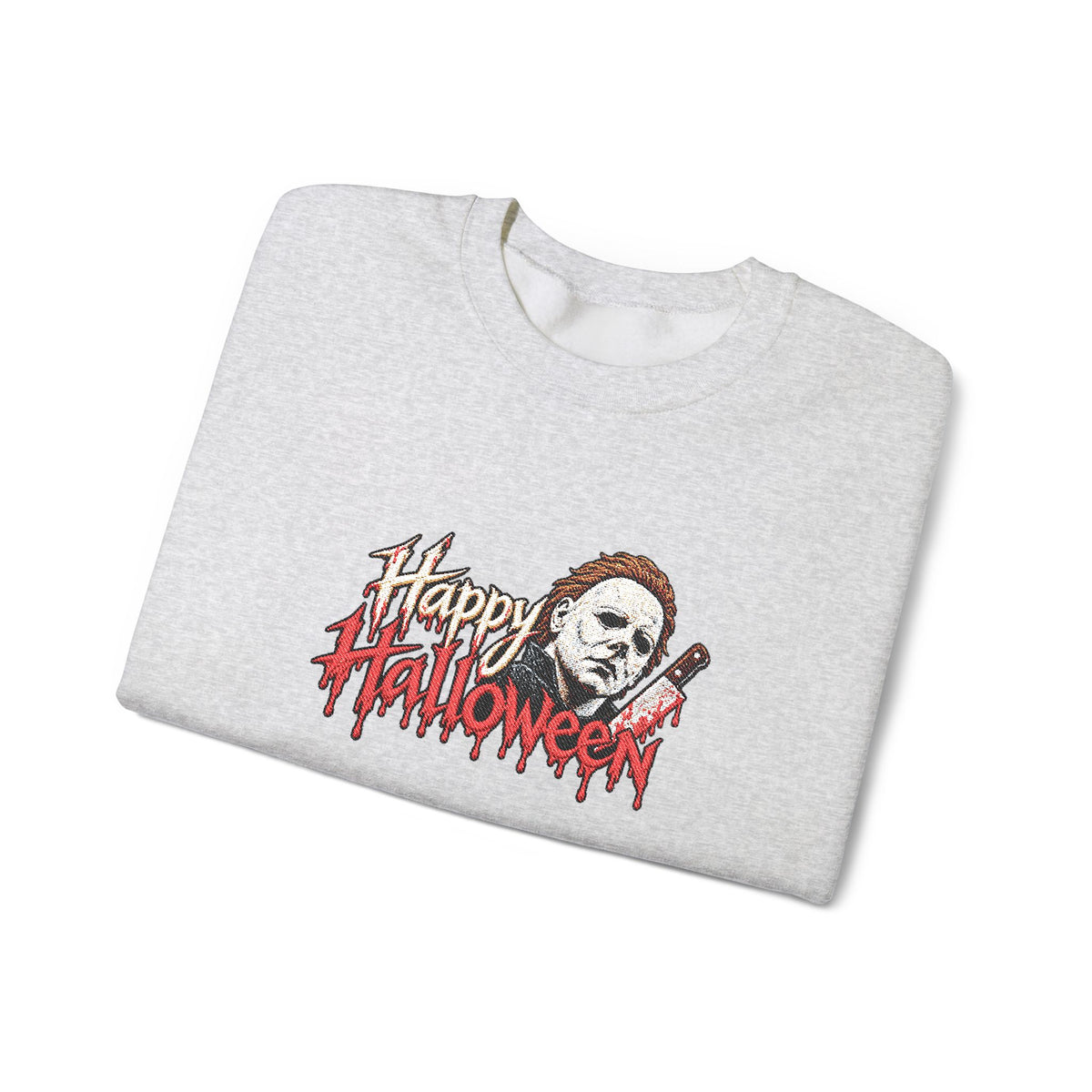 Halloween Crewneck Sweatshirt (Embroidery)