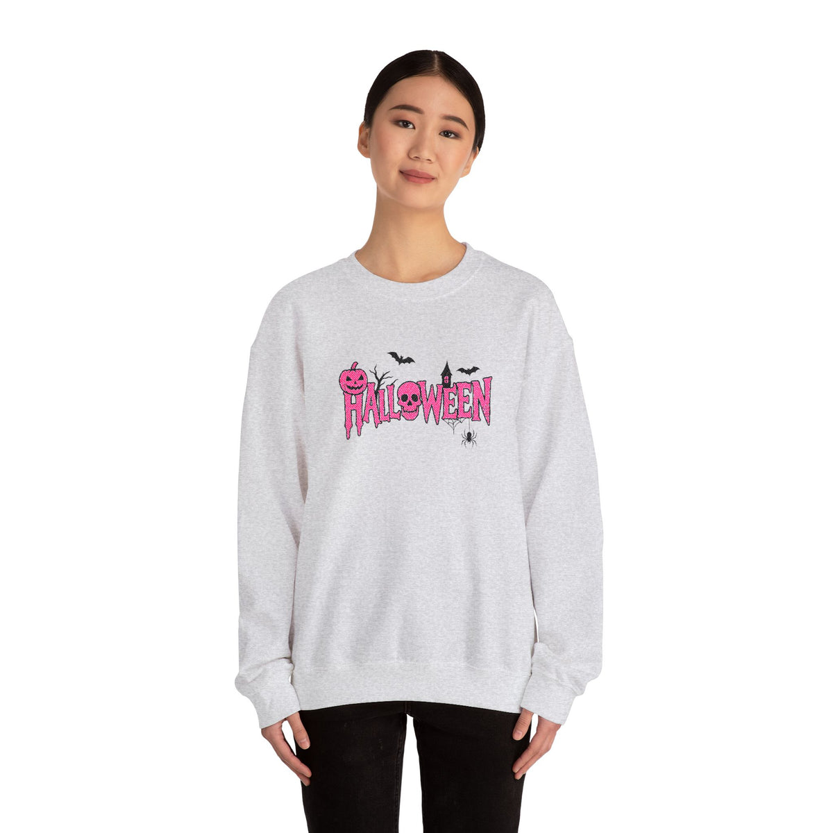Halloween Crewneck Sweatshirt (Embroidery)