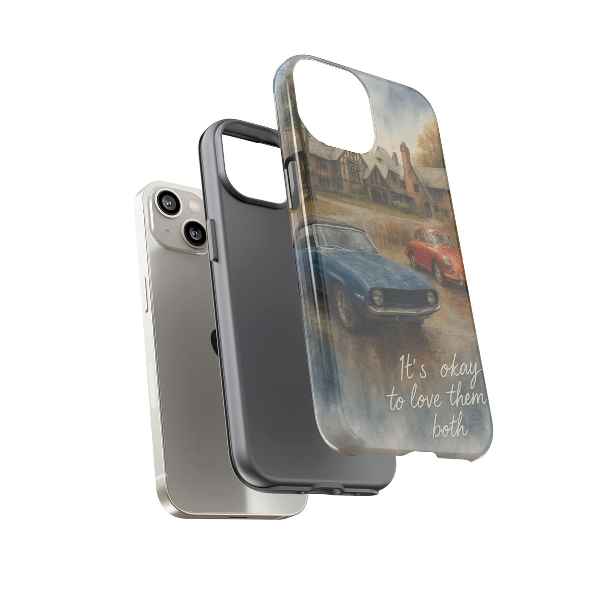It's okay to Love Them Both Tough Case