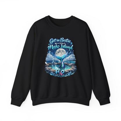 Get in Bestie (Mako Island) Crewneck Sweatshirt