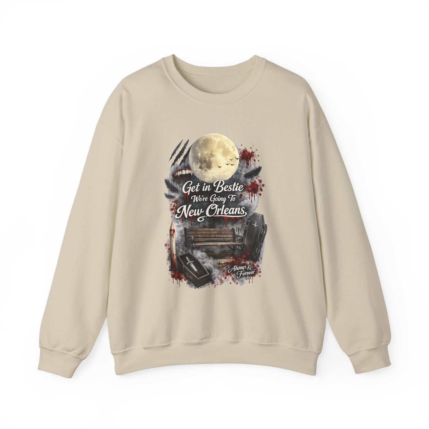 Get in Bestie (New Orleans) Crewneck Sweatshirt