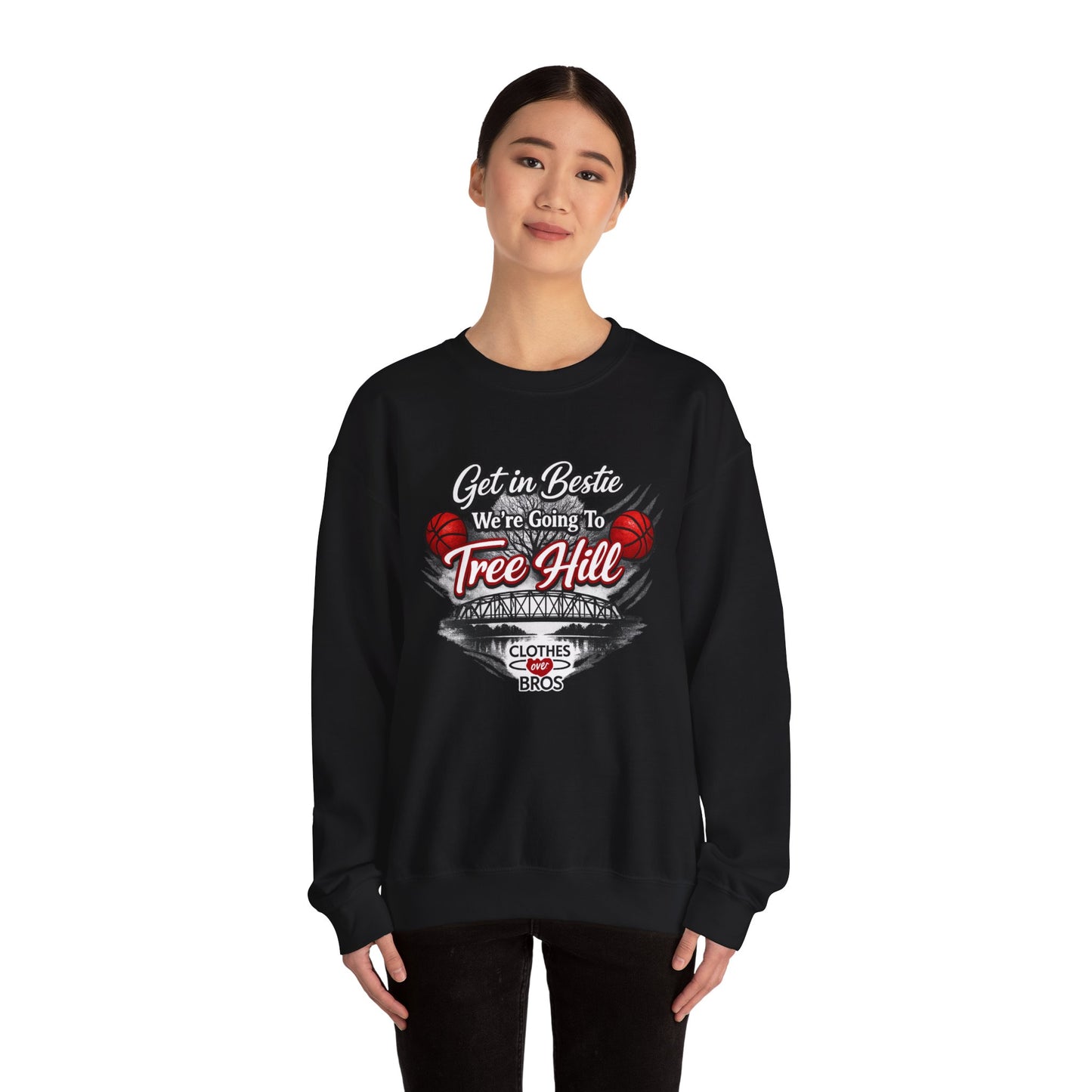 Get in Bestie (Tree Hill) Crewneck Sweatshirt