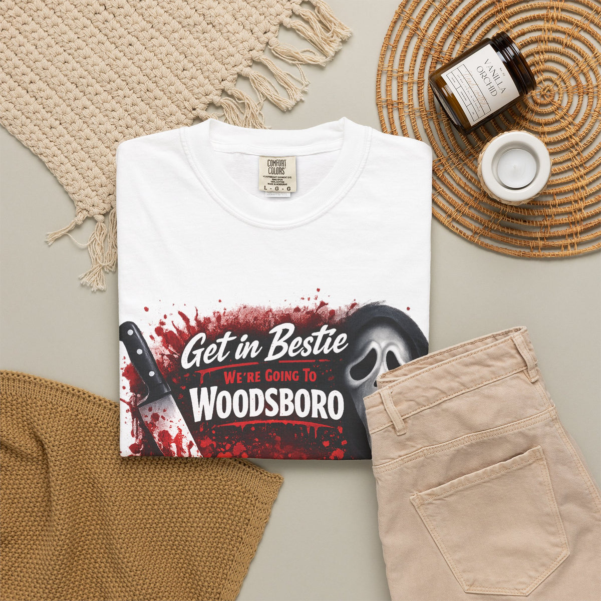 Get in Bestie (Woodsboro) T-Shirt