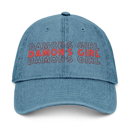 Damon's Girl Denim Hat (Embroidery)