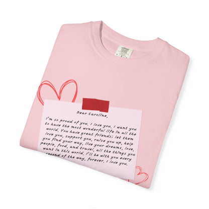 Caroline's Letter T-shirt
