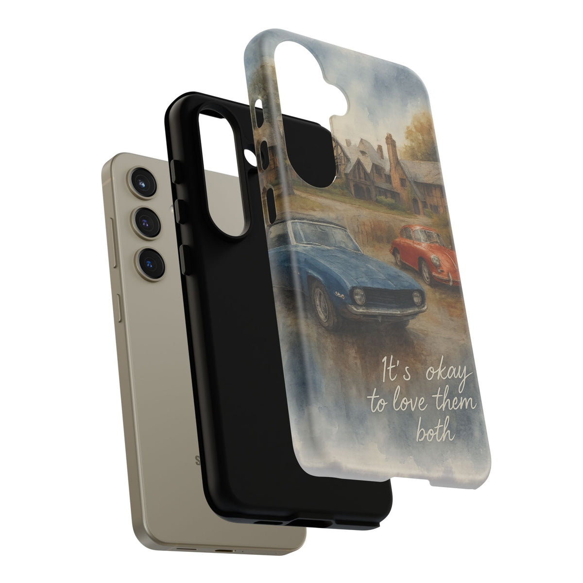 It's okay to Love Them Both Tough Case