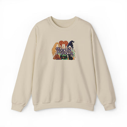 Hocus Pocus Crewneck Sweatshirt (Embroidery)