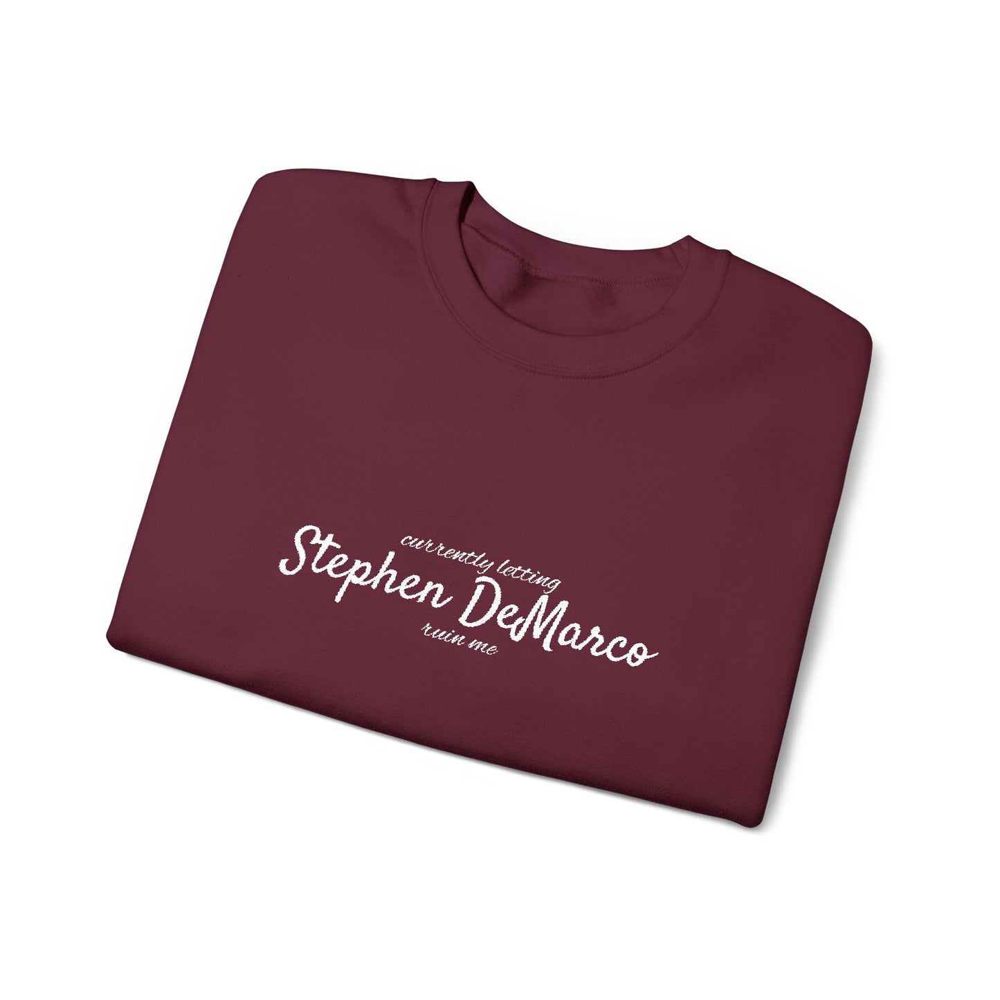 Stephen DeMarco Crewneck Sweatshirt  (Embroidery)