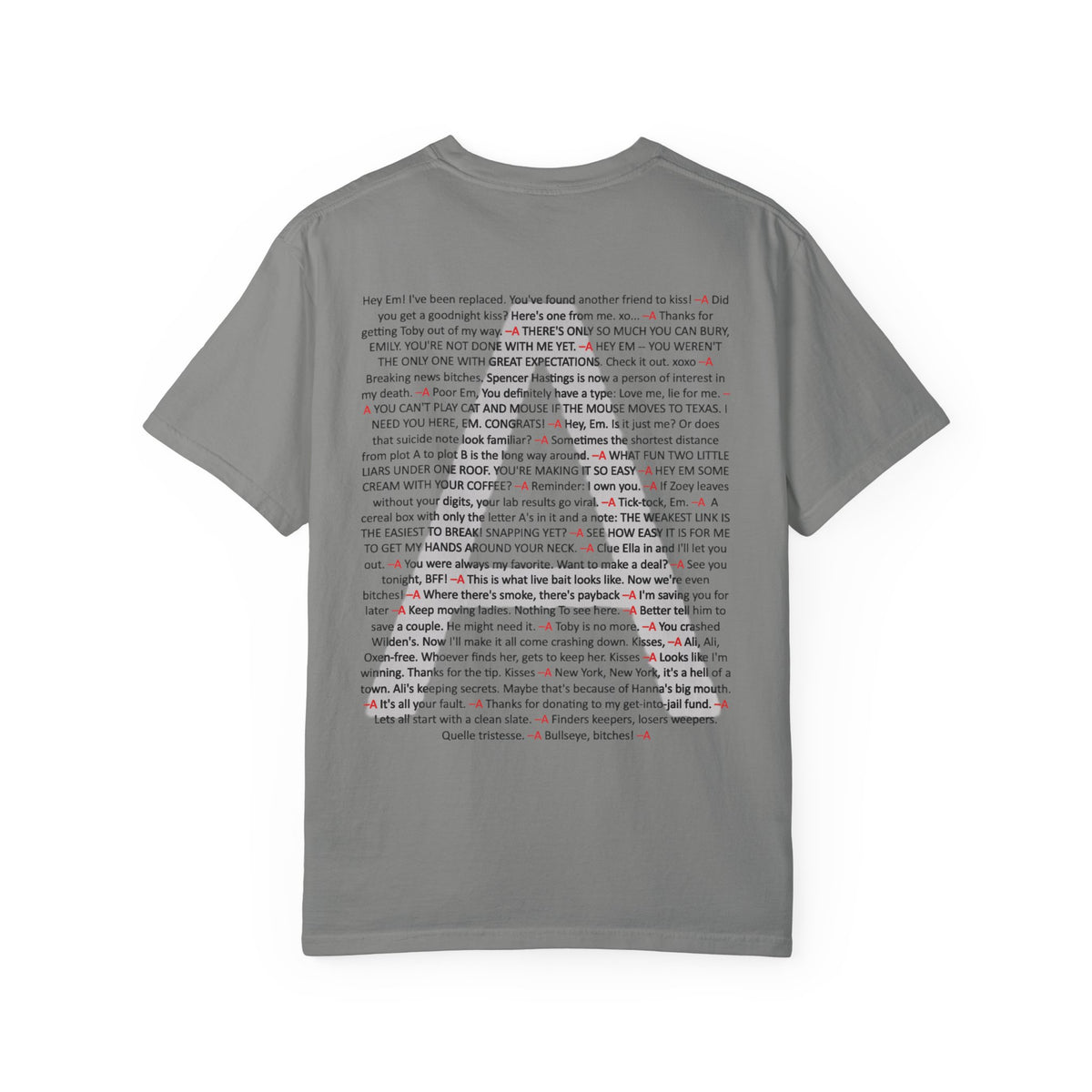 Your Favorite Liar Emily's Txt Msgs T-Shirt