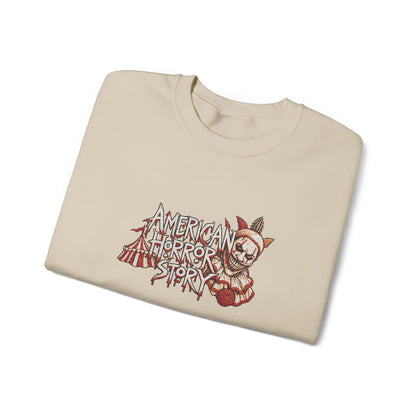 Twisty the Clown Crewneck Sweatshirt (Embroidery)