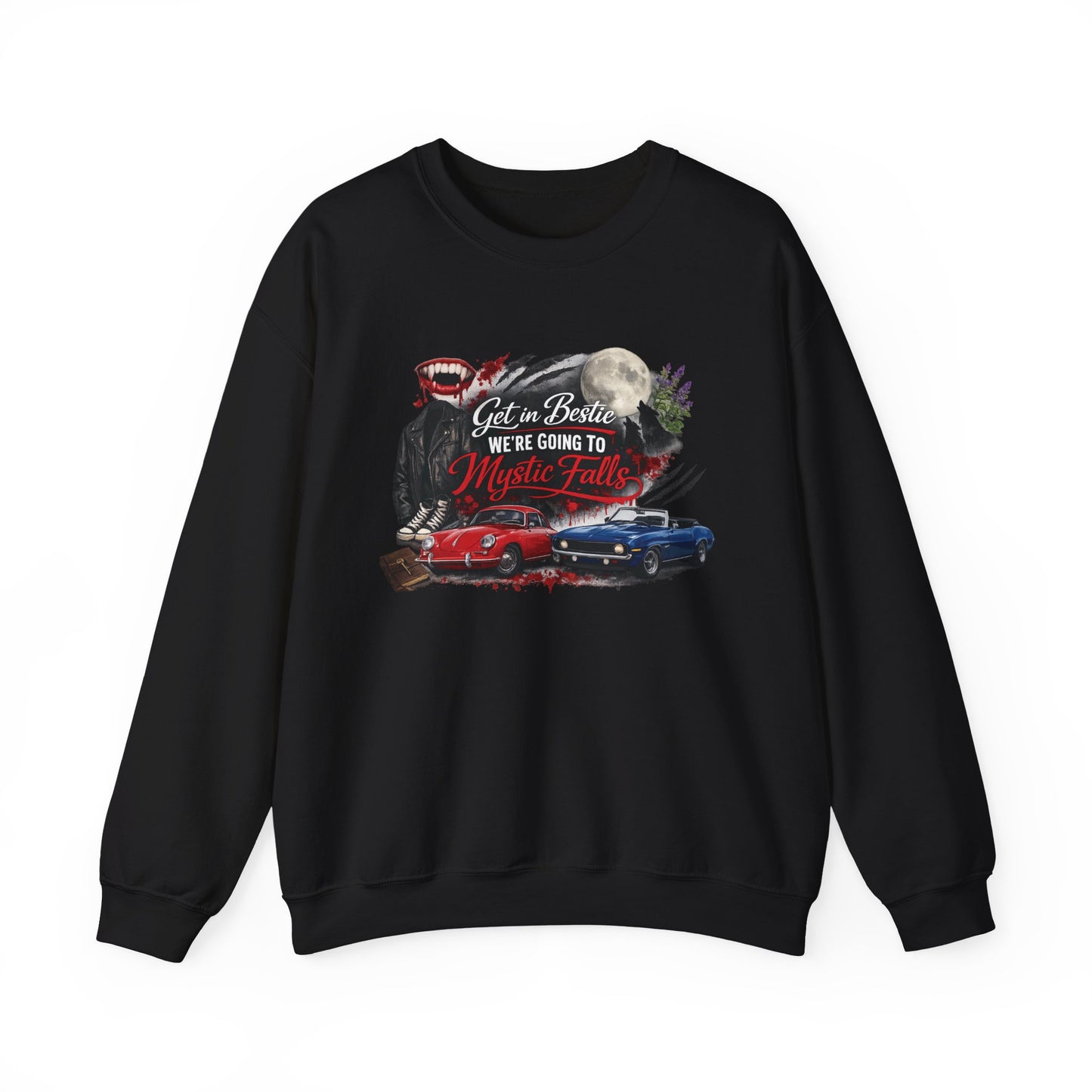Get in Bestie (Mystic Falls) Crewneck Sweatshirt