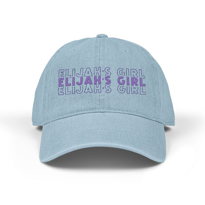 Elijah's Girl Denim Hat (Embroidery)