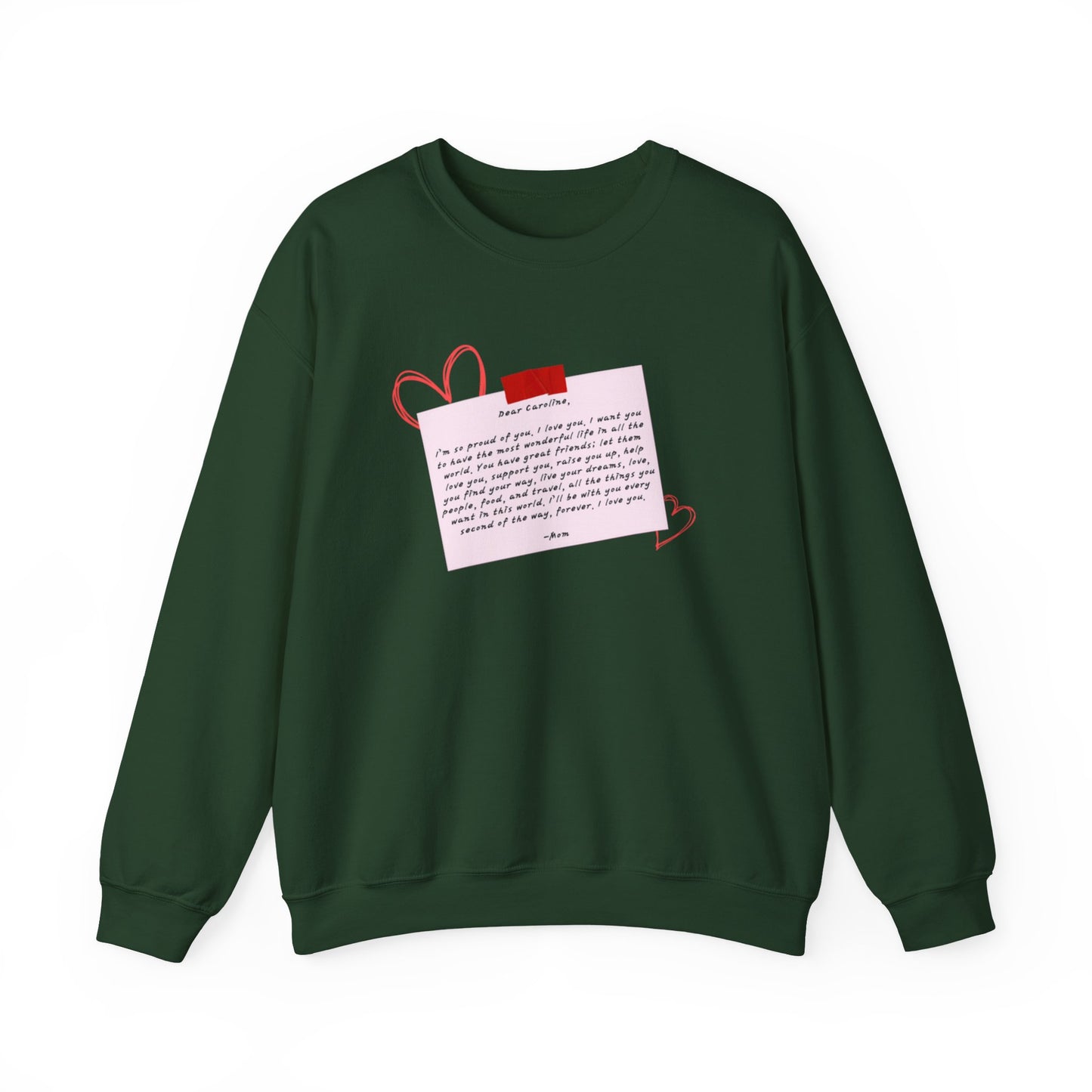 Caroline's Letter Crewneck Sweatshirt