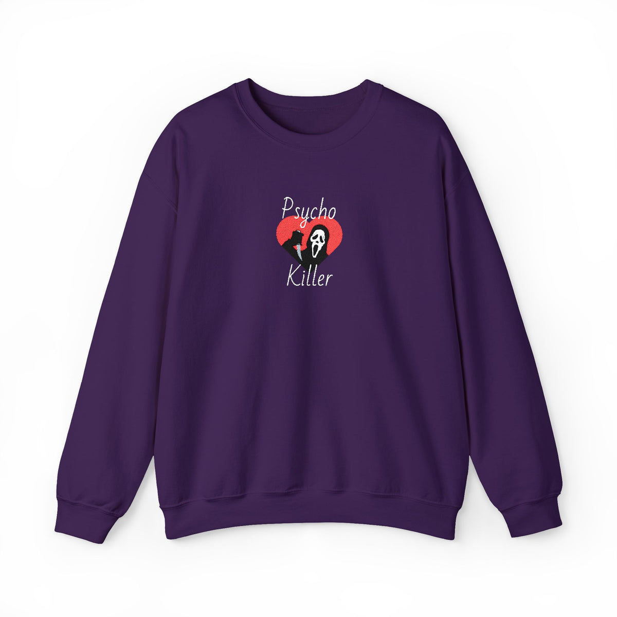 Psycho Killer Crewneck Sweatshirt (Embroidery)