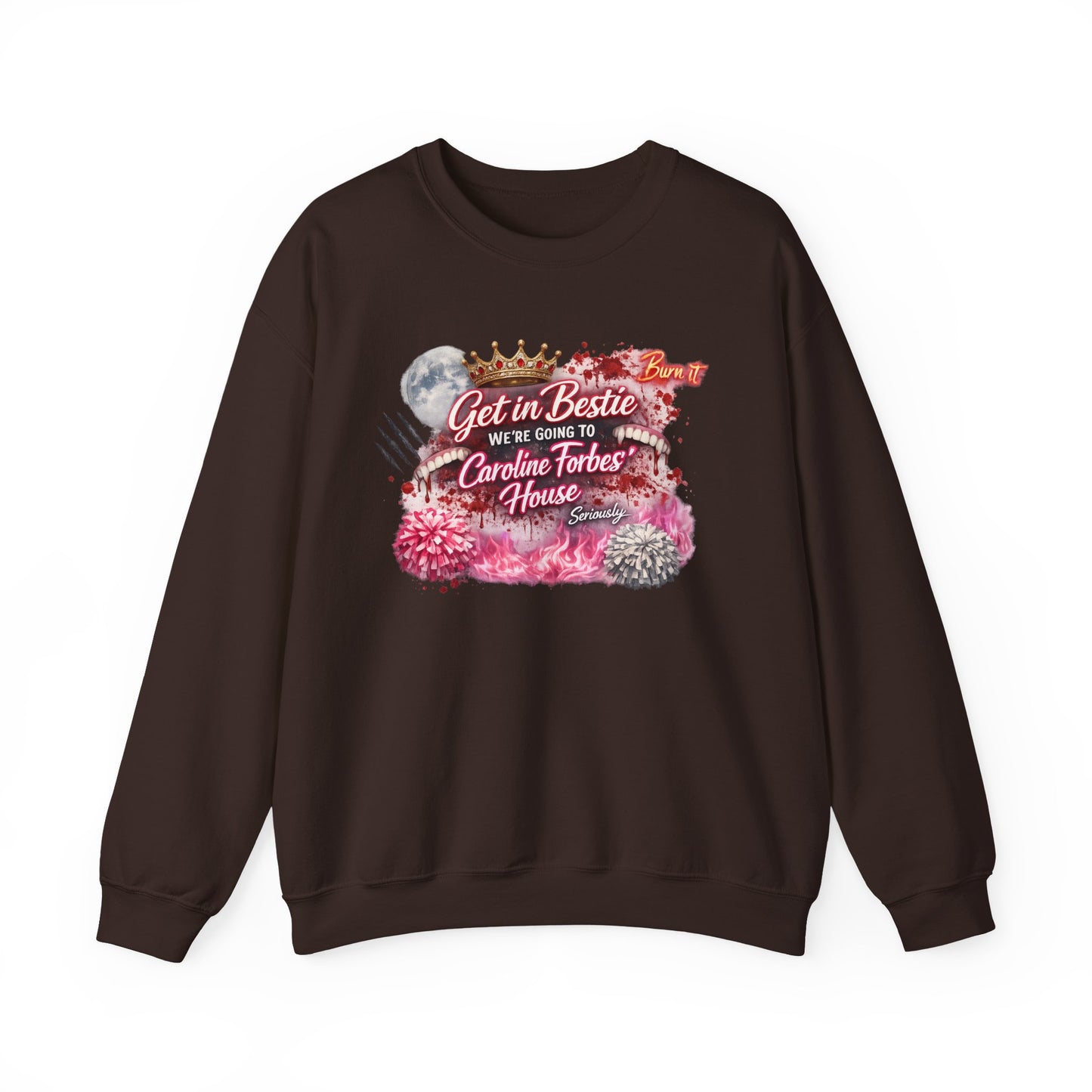 Get in Bestie (Caroline Forbes') Crewneck Sweatshirt