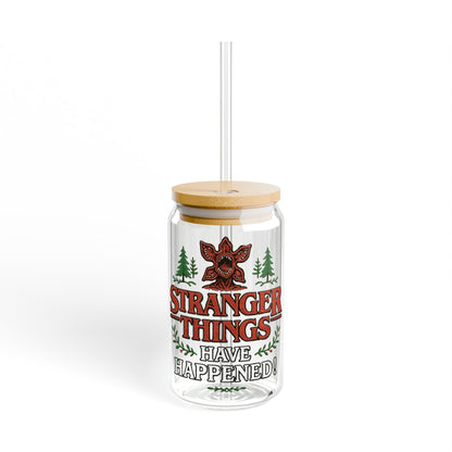 Stranger Things Have Happened Glass Tumbler, 16oz