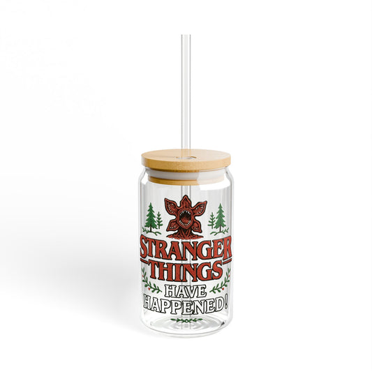 Stranger Things Have Happened Glass Tumbler, 16oz