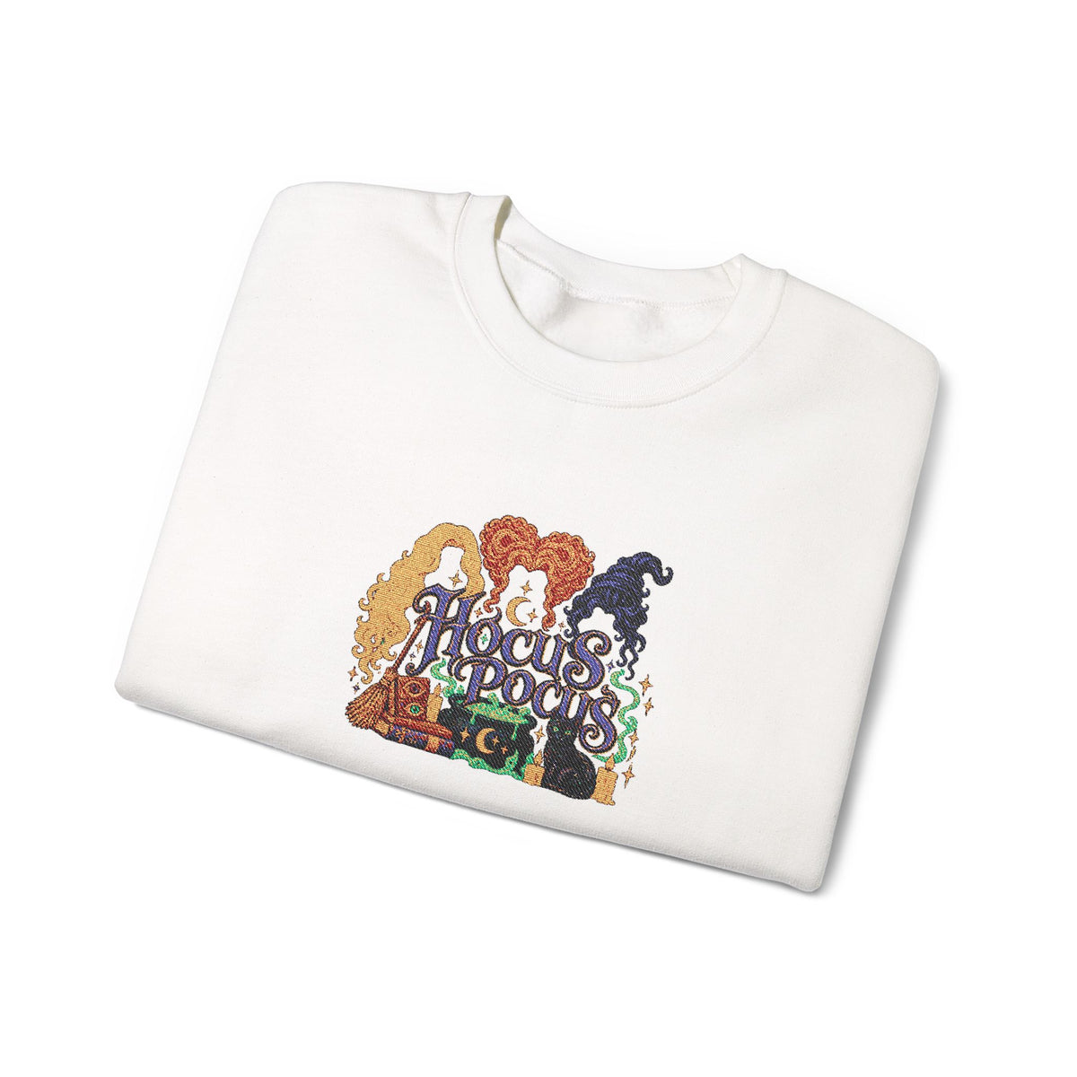 Hocus Pocus Crewneck Sweatshirt (Embroidery)
