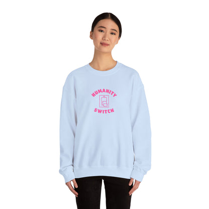 Humanity Switch Crewneck Sweatshirt (Embroidery)