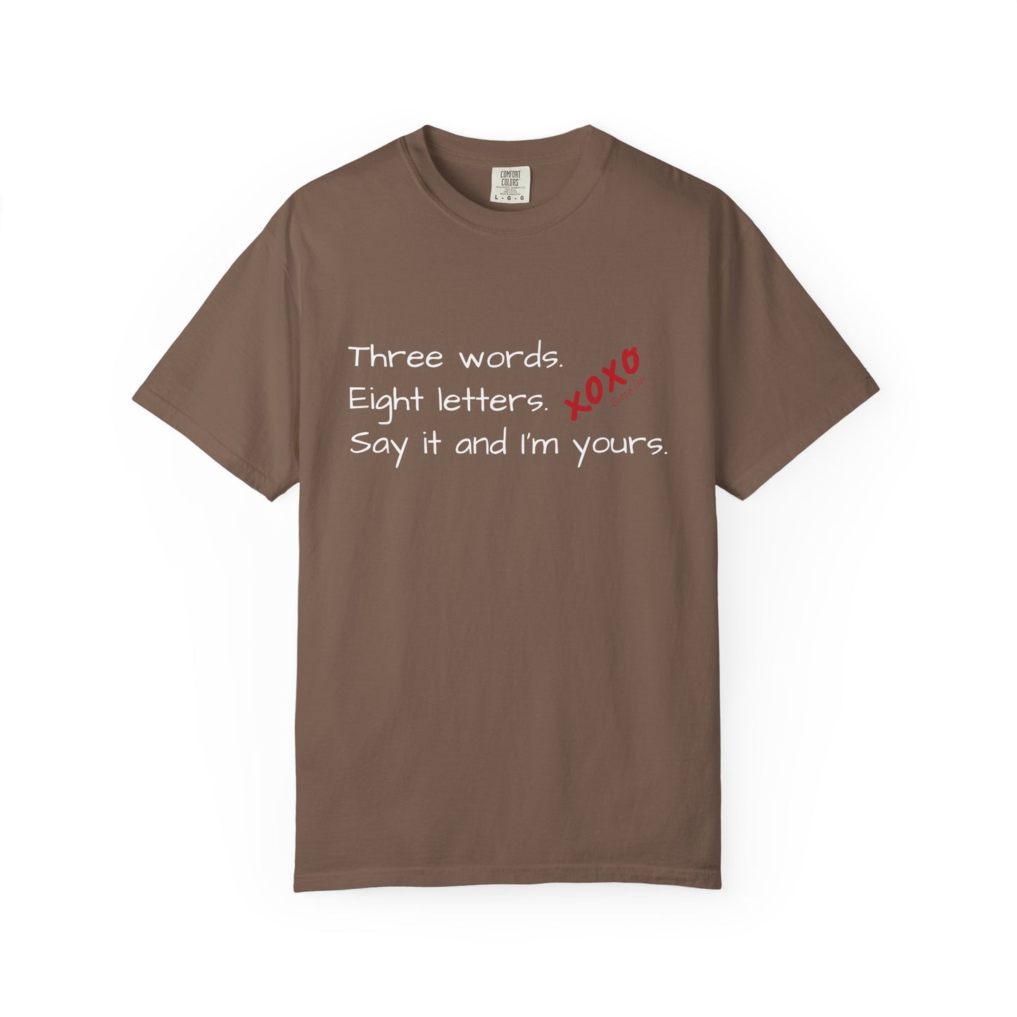 3 Words, 8 Letters Gossip Girl T-Shirt