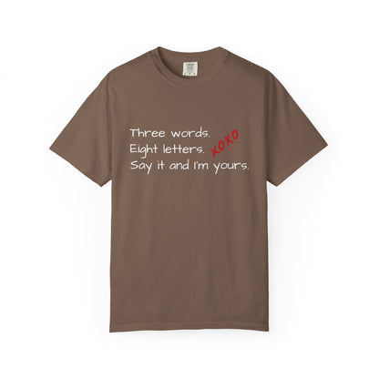 3 Words, 8 Letters Gossip Girl T-Shirt