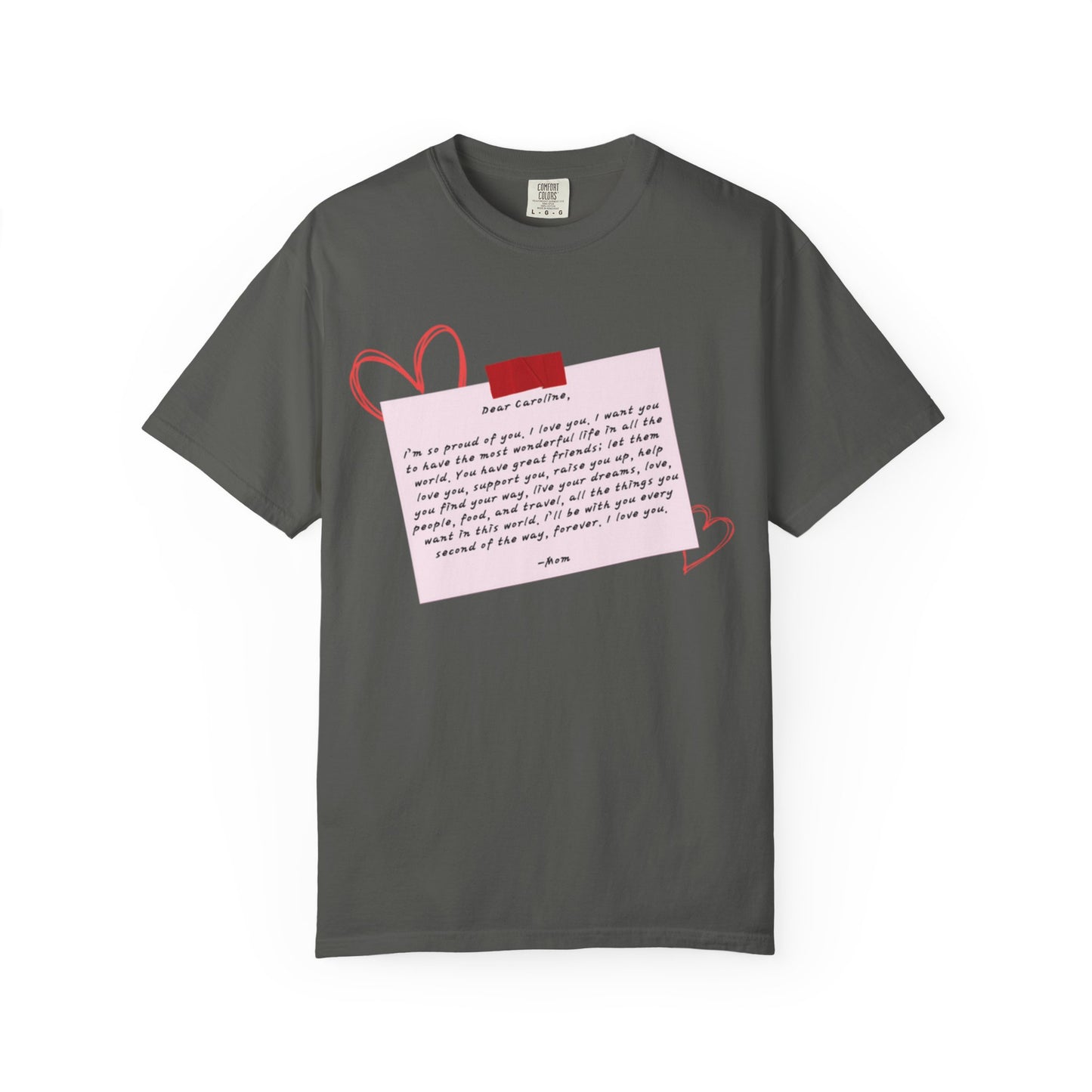 Caroline's Letter T-shirt