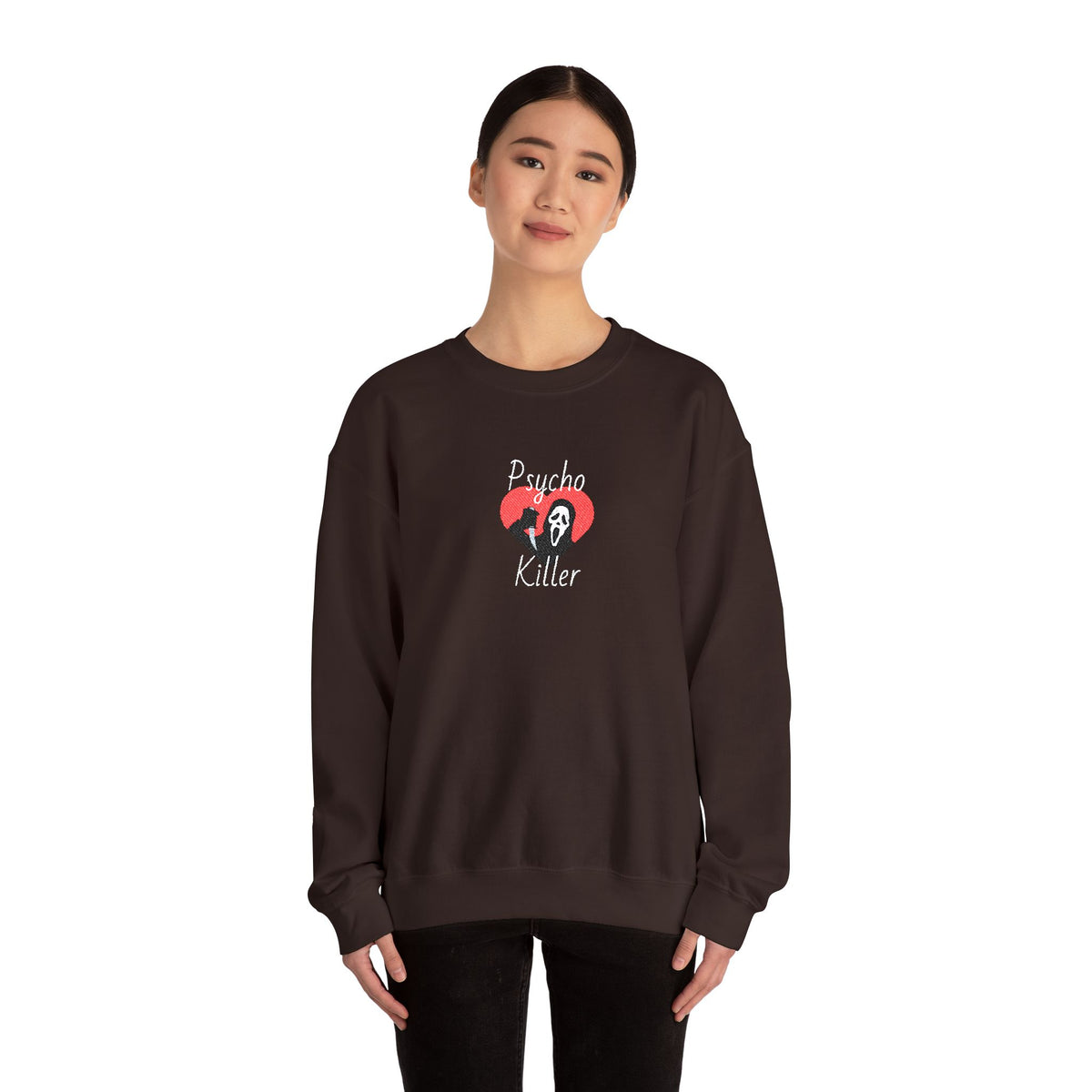 Psycho Killer Crewneck Sweatshirt (Embroidery)