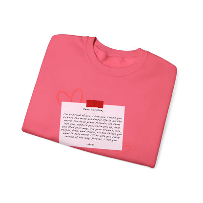 Caroline's Letter Crewneck Sweatshirt