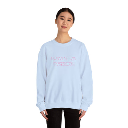 Convention Obsession Crewneck Sweatshirt (Embroidery)