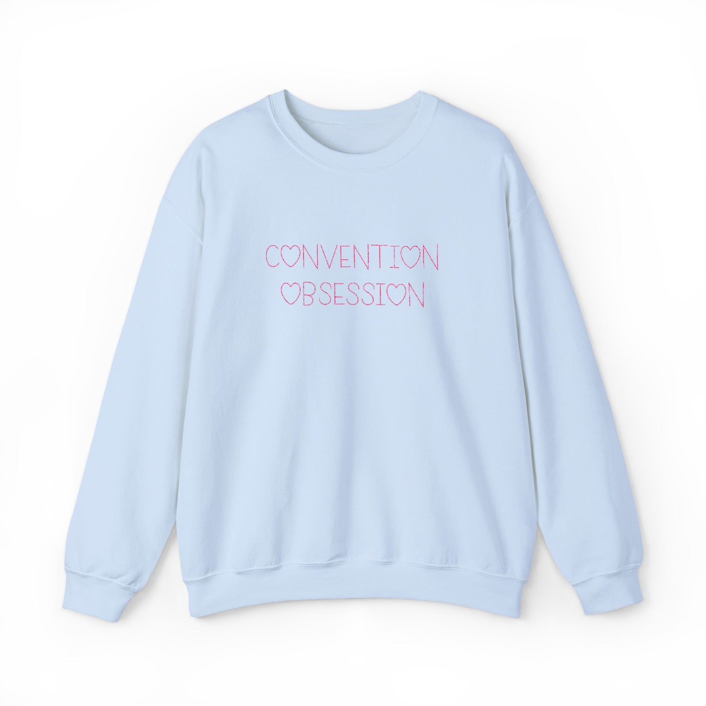 Convention Obsession Crewneck Sweatshirt (Embroidery)