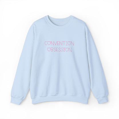 Convention Obsession Crewneck Sweatshirt (Embroidery)