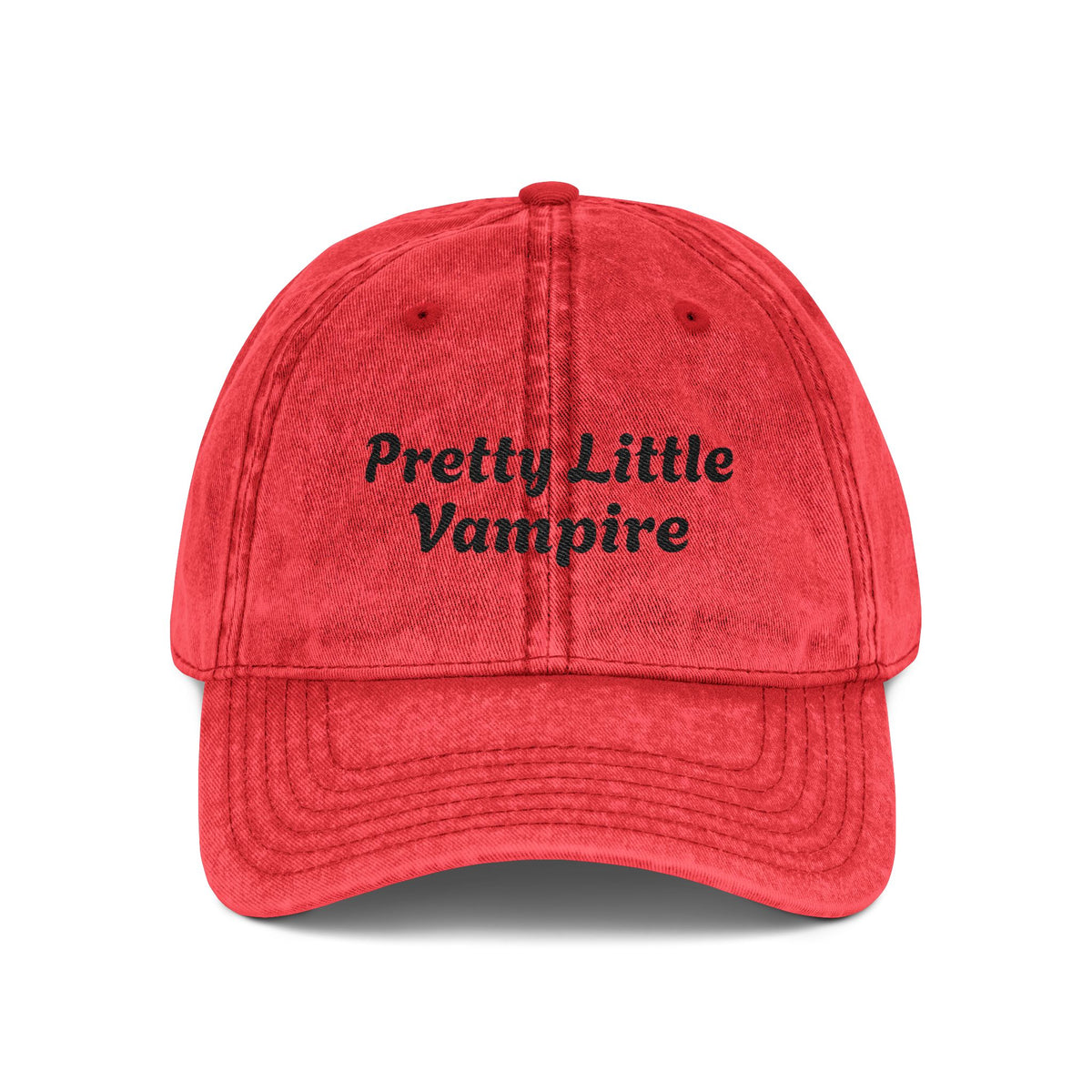 Pretty Little Vampire Vintage Cap (Embroidery)