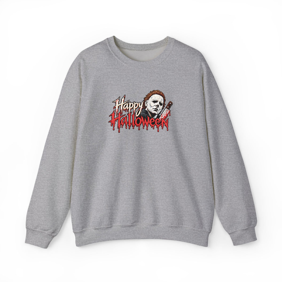 Halloween Crewneck Sweatshirt (Embroidery)