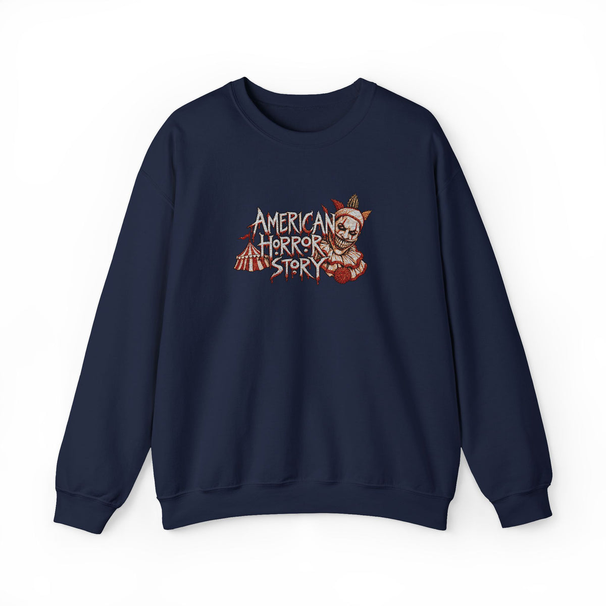 Twisty the Clown Crewneck Sweatshirt (Embroidery)