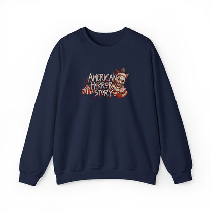 Twisty the Clown Crewneck Sweatshirt (Embroidery)