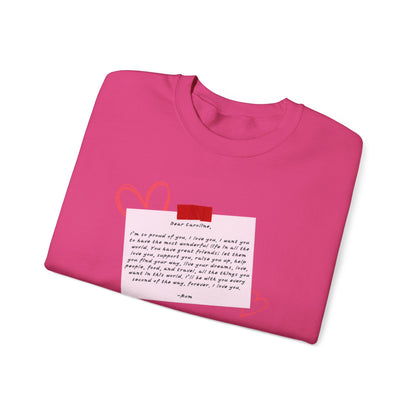 Caroline's Letter Crewneck Sweatshirt