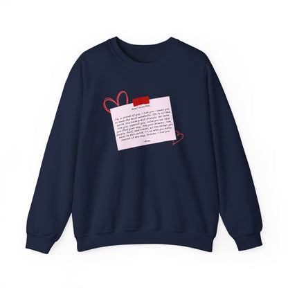 Caroline's Letter Crewneck Sweatshirt