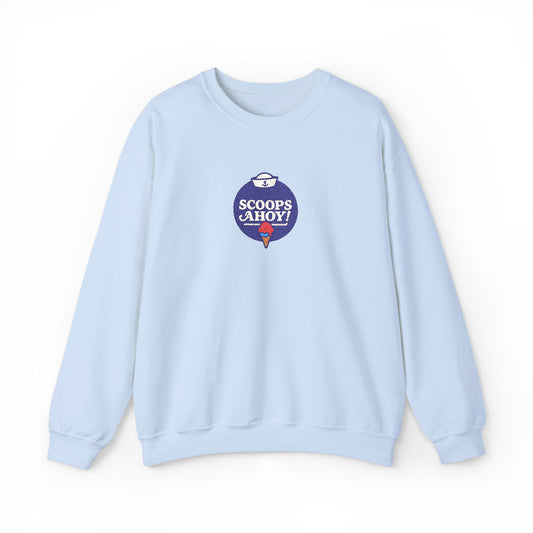 Scoops Ahoy Crewneck Sweatshirt (Embroidery)