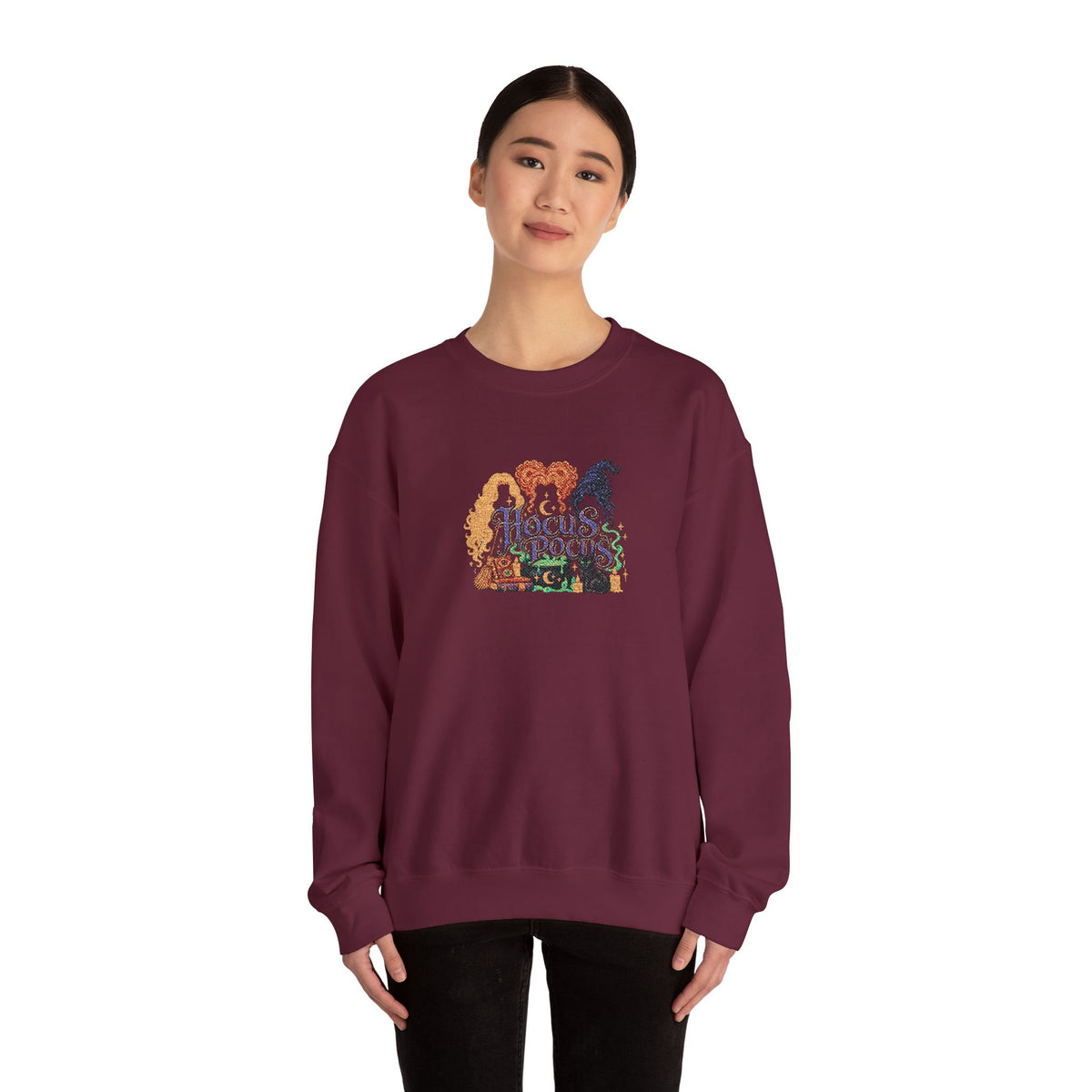 Hocus Pocus Crewneck Sweatshirt (Embroidery)